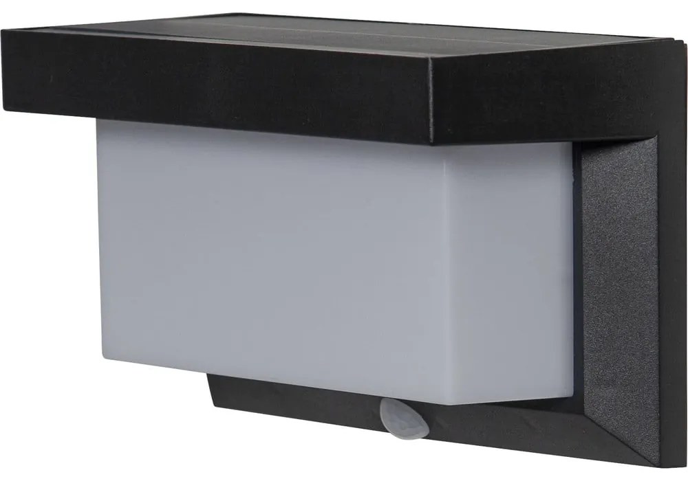 Nástenné solárne LED svietidlo Star Trading Valla, 20 x 12 cm