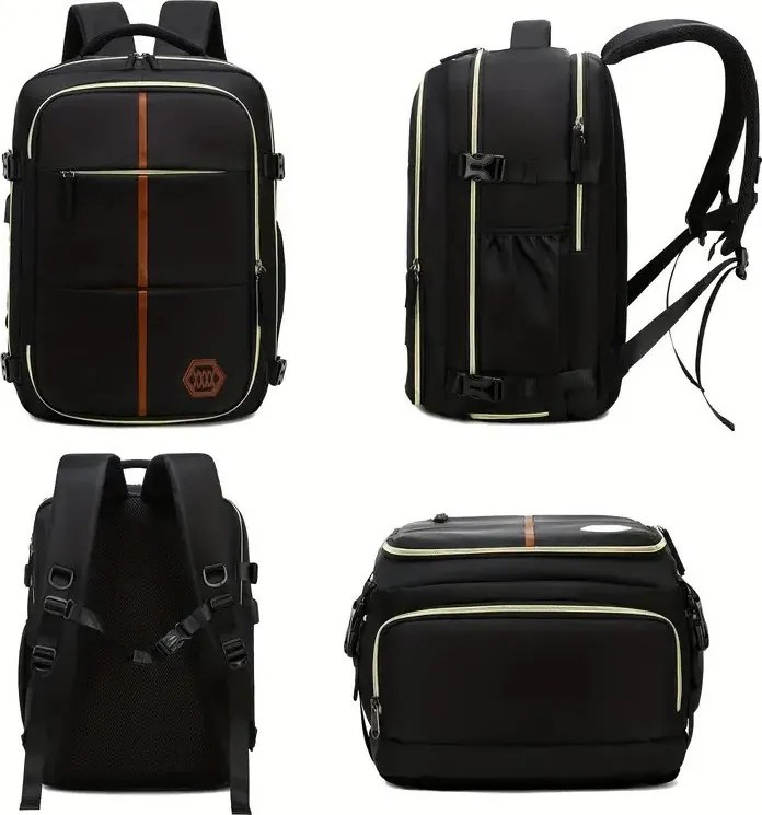 Vodoodolný batoh do školy, na cestovanie a šport sivá