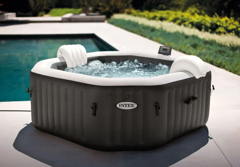 Nafukovacia vírivka Intex PureSpa Jet and Bubble Deluxe 28458 4 osoby