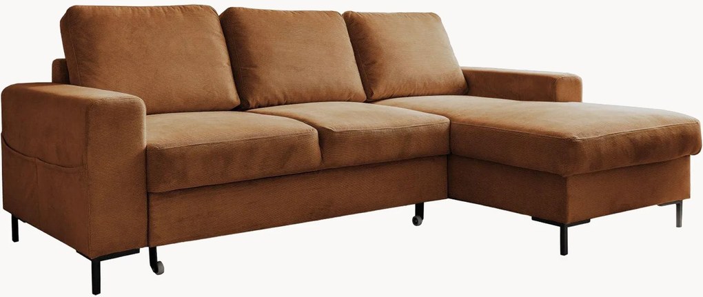 Menčestrová rohová rozkladacia pohovka Lofty Lilly