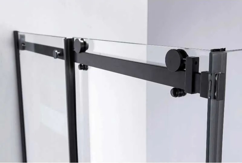 BPS-koupelny Obdĺžnikový sprchovací kút BS14C 120x90 čierna/transparent - bez vaničky