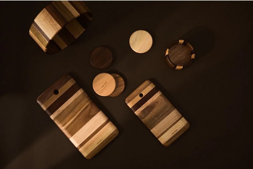 Drevená servírovacia miska v prírodnej farbe Nover – Kave Home