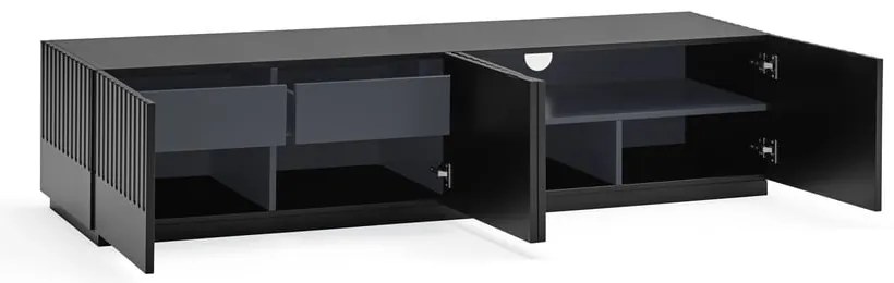 Čierna TV komoda Teulat Doric