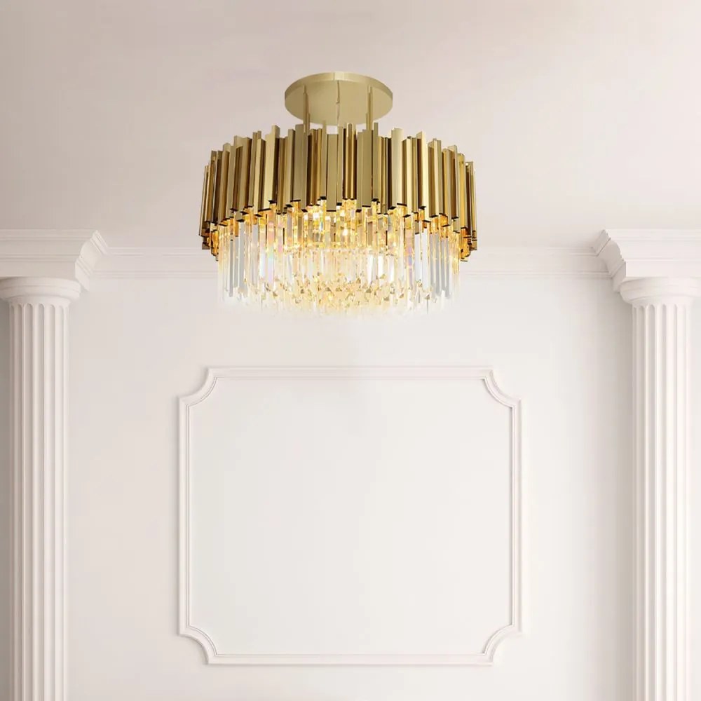 Toolight Toolight, stropné svietidlo 4xE14 APP1100, zlatá, OSW-05562