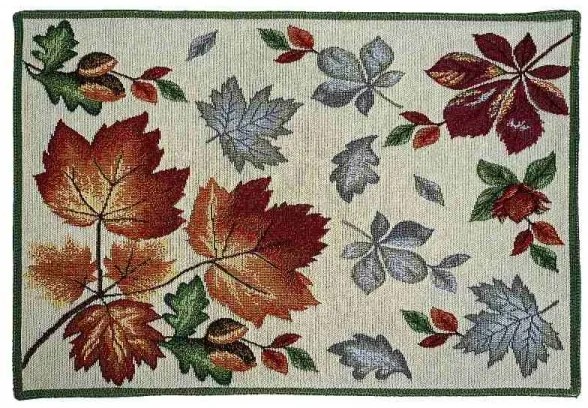 Gobelínový obrus Poletujúce lístie 33x46 cm