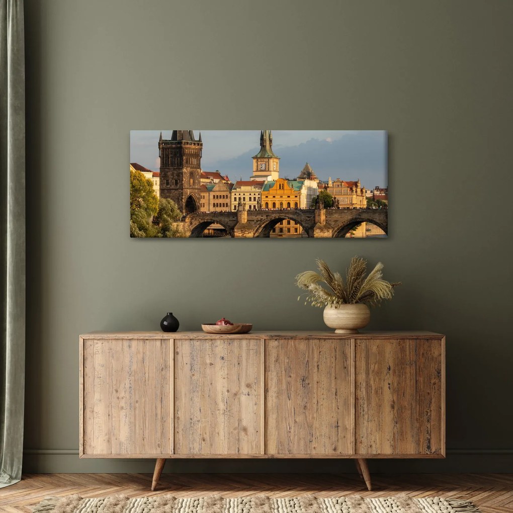 Obraz - Karlov most (120x50 cm)