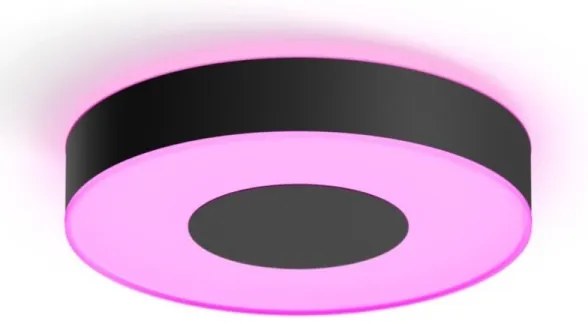 Philips-LED RGB stmievateľné stropné svietidlo Hue LED/33,5W/230V pr. 381 mm čierna