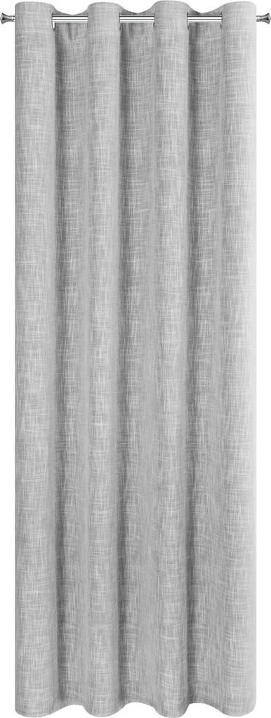 ZÁVES NA KRÚŽKOCH MAGI 140X250 CM SIVÁ