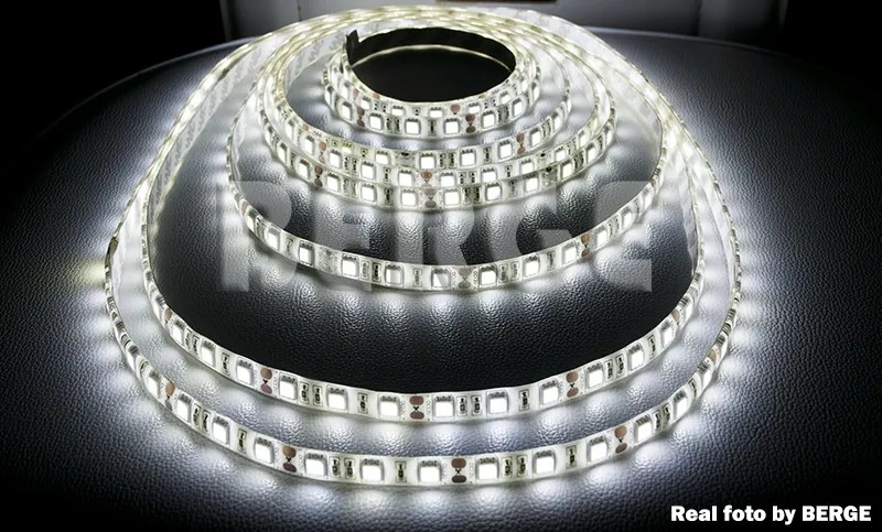 ECOLIGHT LED pásik - SMD 5050 - 5m - 60LED/m - 14,4W/m - studená biela