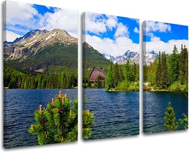 Obraz na stenu 3 dielny SLOVENSKO SK014E30