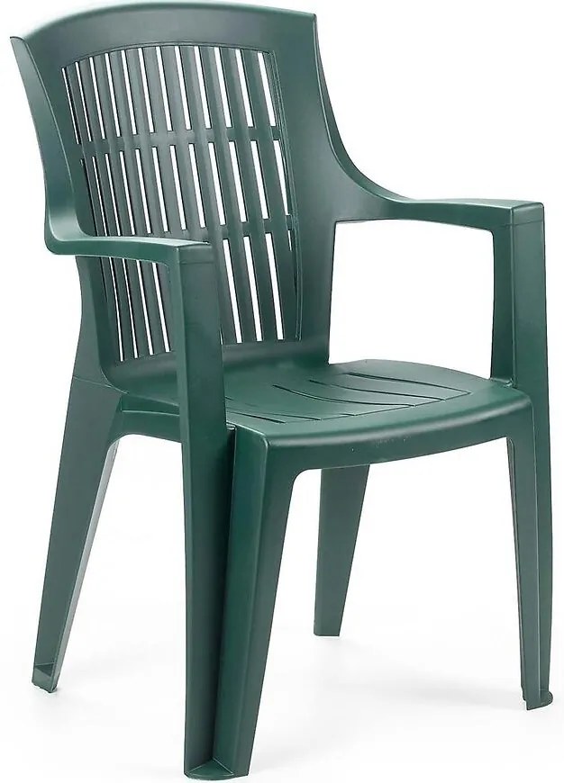 Plastová stolička Arpa zelená
