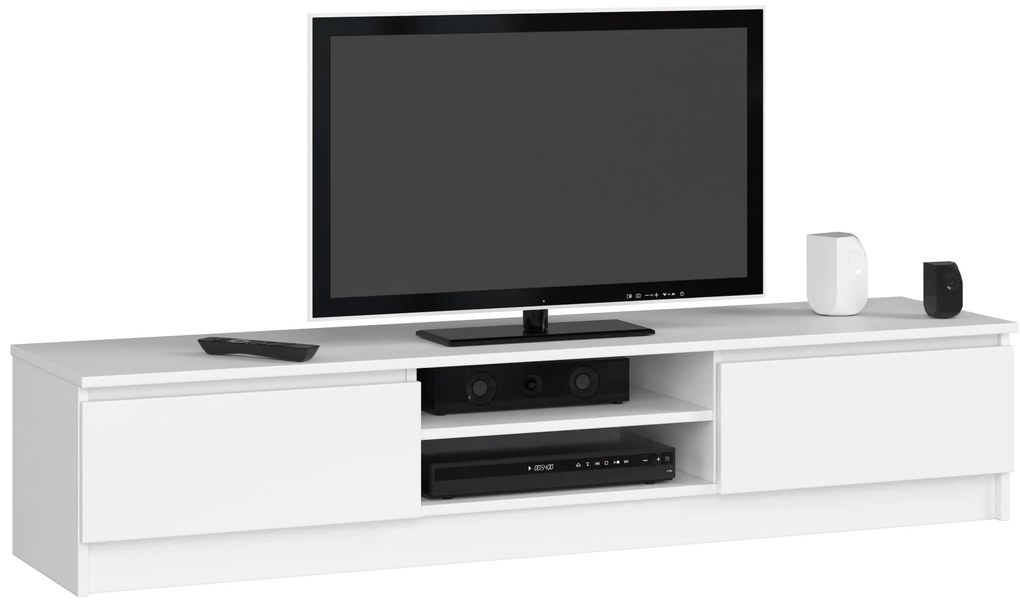 TV stolík Katalina (biela). Akcia -12%. Vlastná spoľahlivá doprava až k Vám domov. 1069079