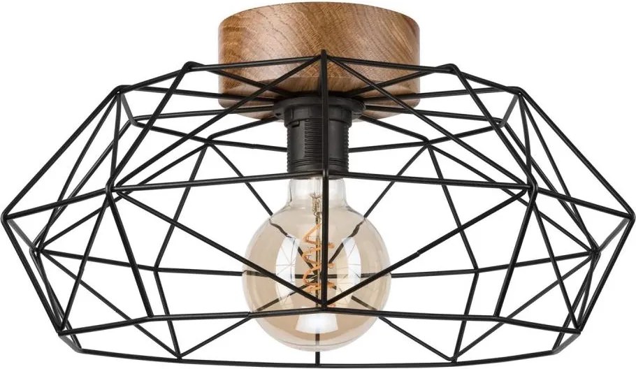 Brilagi - Stropné svietidlo WOODY BASKET 1xE27/60W/230V dub