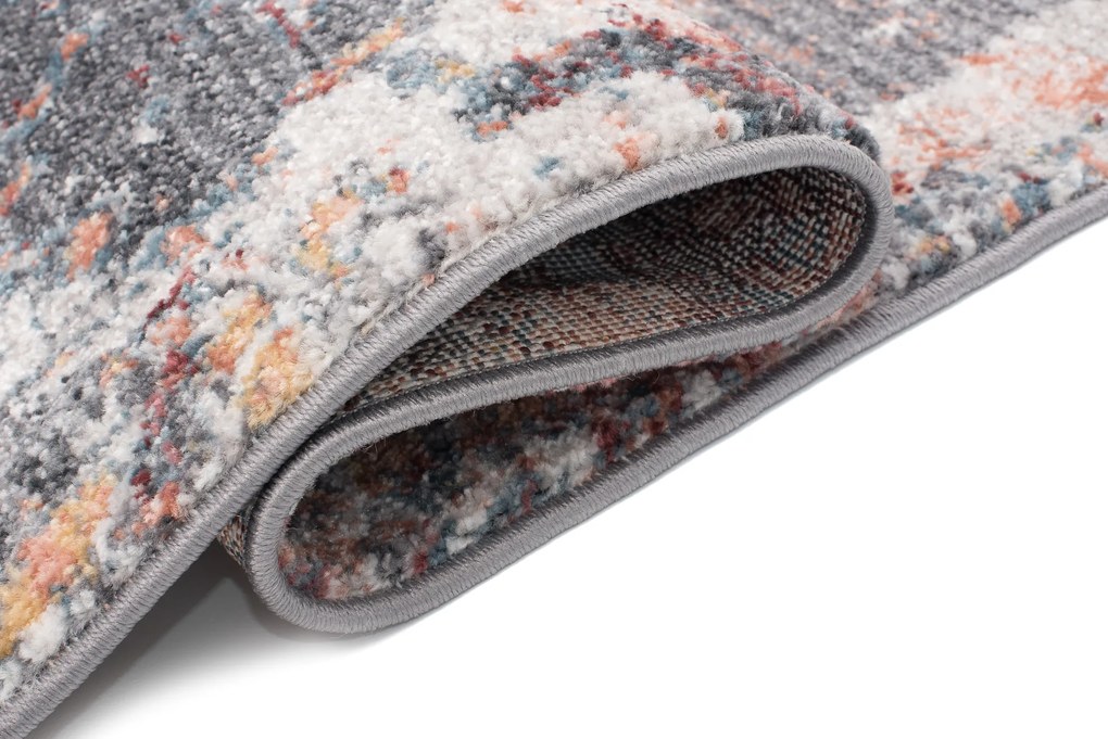 TA Koberec 3082B D.GRAY / L.BLUE MYSTIC Rozmer: 200x290 cm