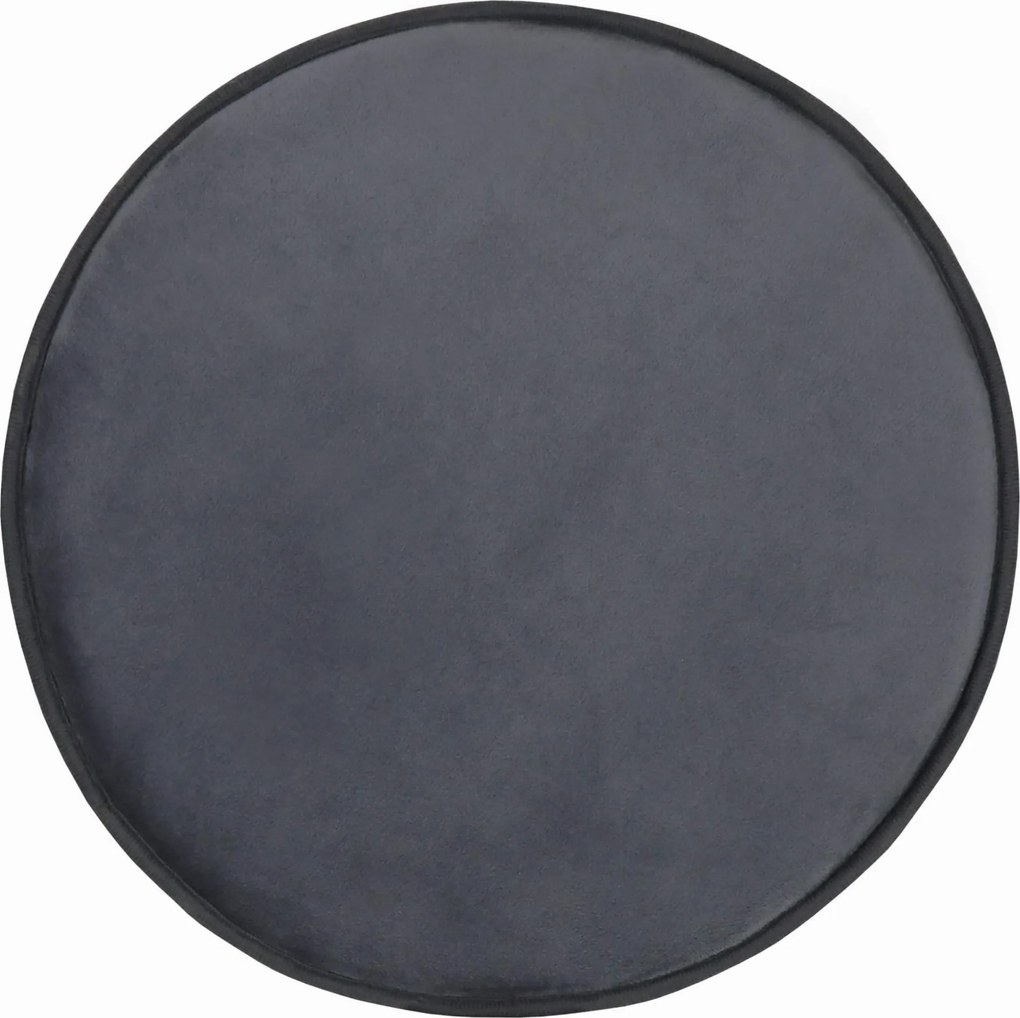 Podsedák na stoličku MARIE 36 cm - grafitový