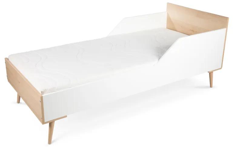 Detská posteľ SOFIE,184x72x84,biela/buk