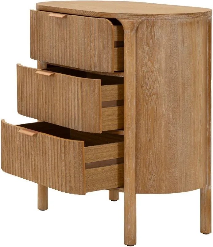 Komoda z jedlového dreva v prírodnej farbe 80,5x82x47 cm Gothenburg – Mauro Ferretti