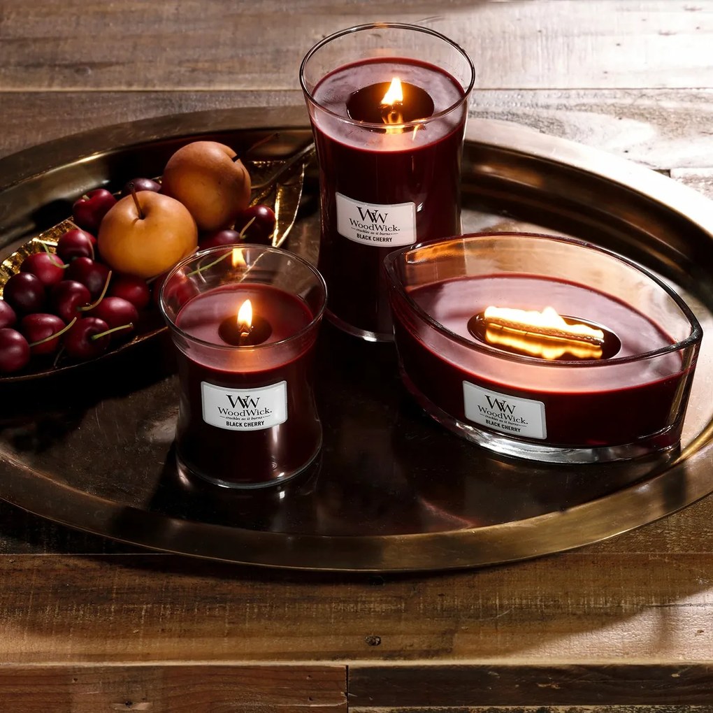 WoodWick vonná sviečka Ship Black Cherry, 453 g