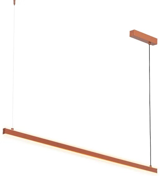 Argon 8834 - LED Luster na lanku MIAMI LED/37W/230V 3000K hnedá