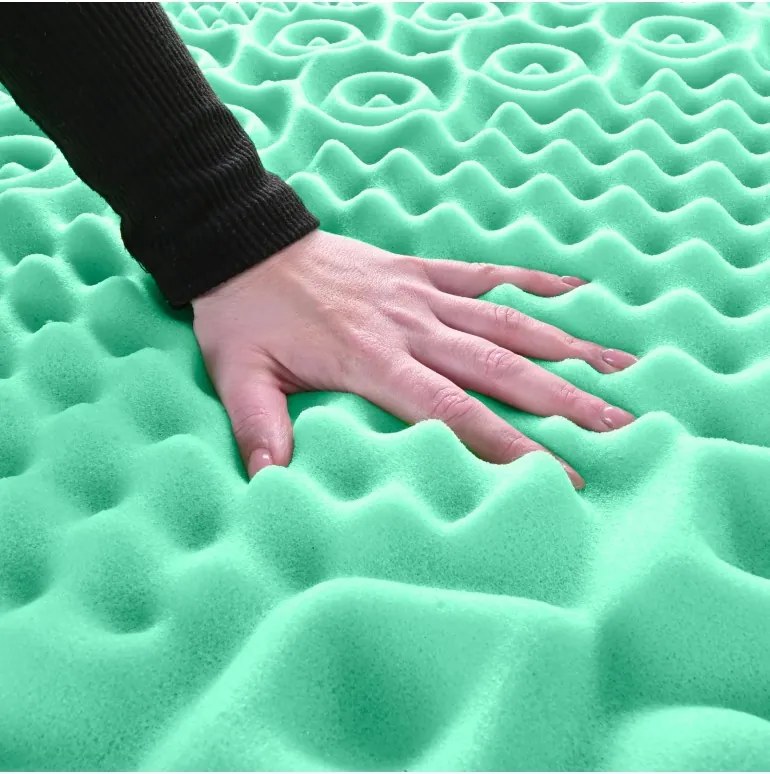 Matrac Memory green EMI 90×200 cm 1+1 ZADARMO