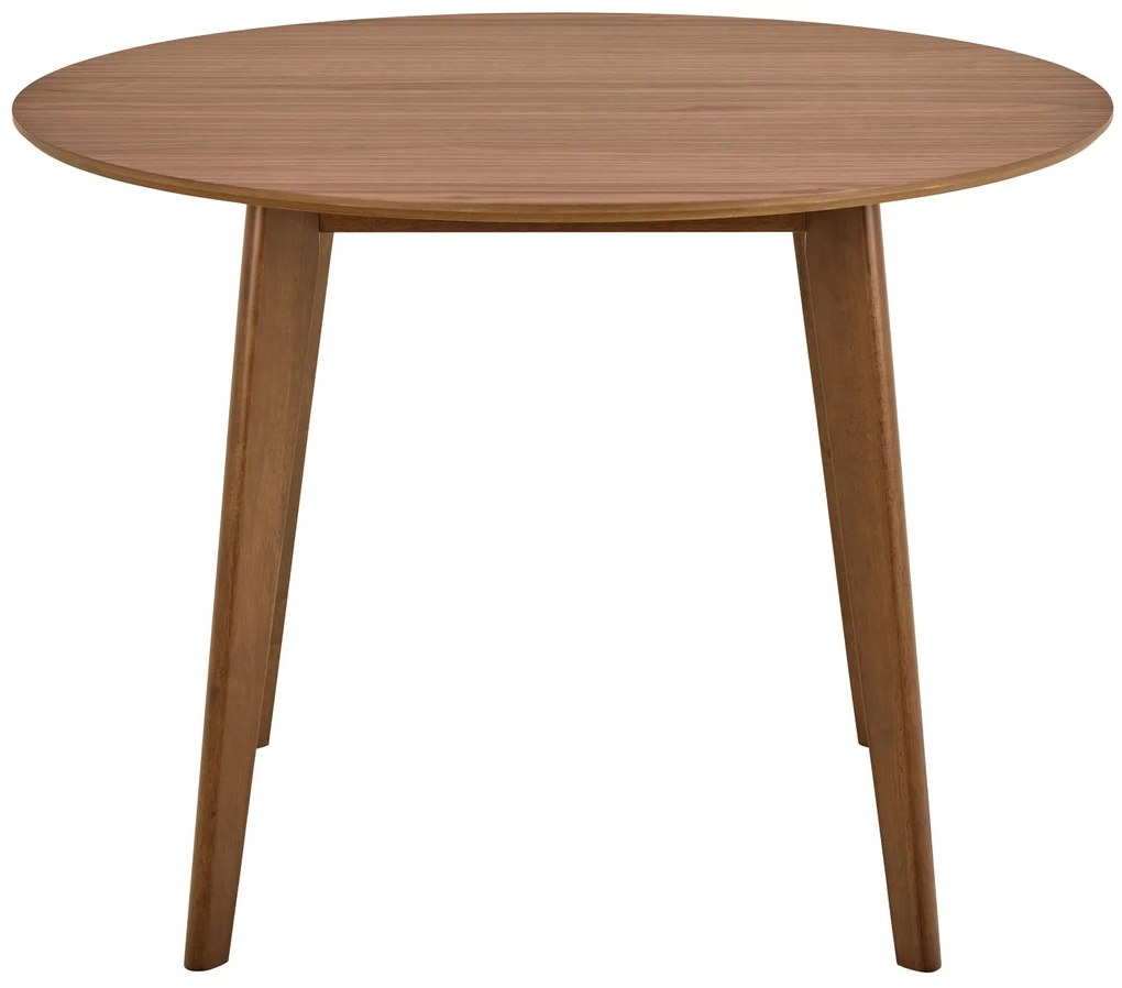 ROXY prírodný orech 105 cm - OKRÚHLY DREVENÝ STÔL DO KUCHYNE/JEDÁLNE RETRO