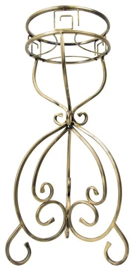 Stojan na kvety 76x32 cm zlatá