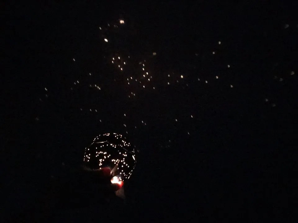 Mapa nočnej oblohy 3D