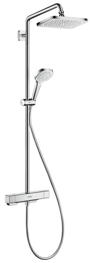 Hansgrohe Croma E, showerpipe 280 1jet so sprchovým termostatom, chróm, HAN-27630000