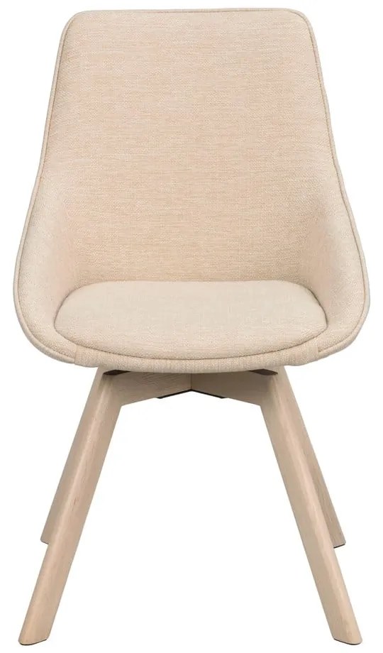 Béžové jedálenské stoličky v súprave 2 ks Alison – Rowico