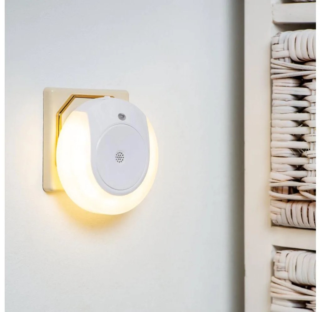 Eglo 97934 - LED Nočné svetlo so senzorom TINEO 2xLED/0,4W/230V