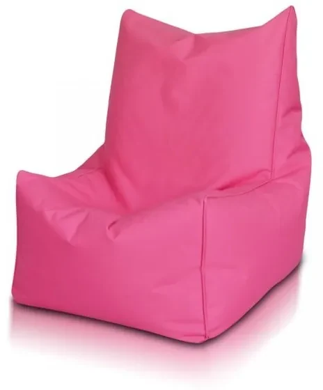 EF2010 Ecopuf Sedací vak ECOPUF - SOLID - polyester NC10 - Rúžová