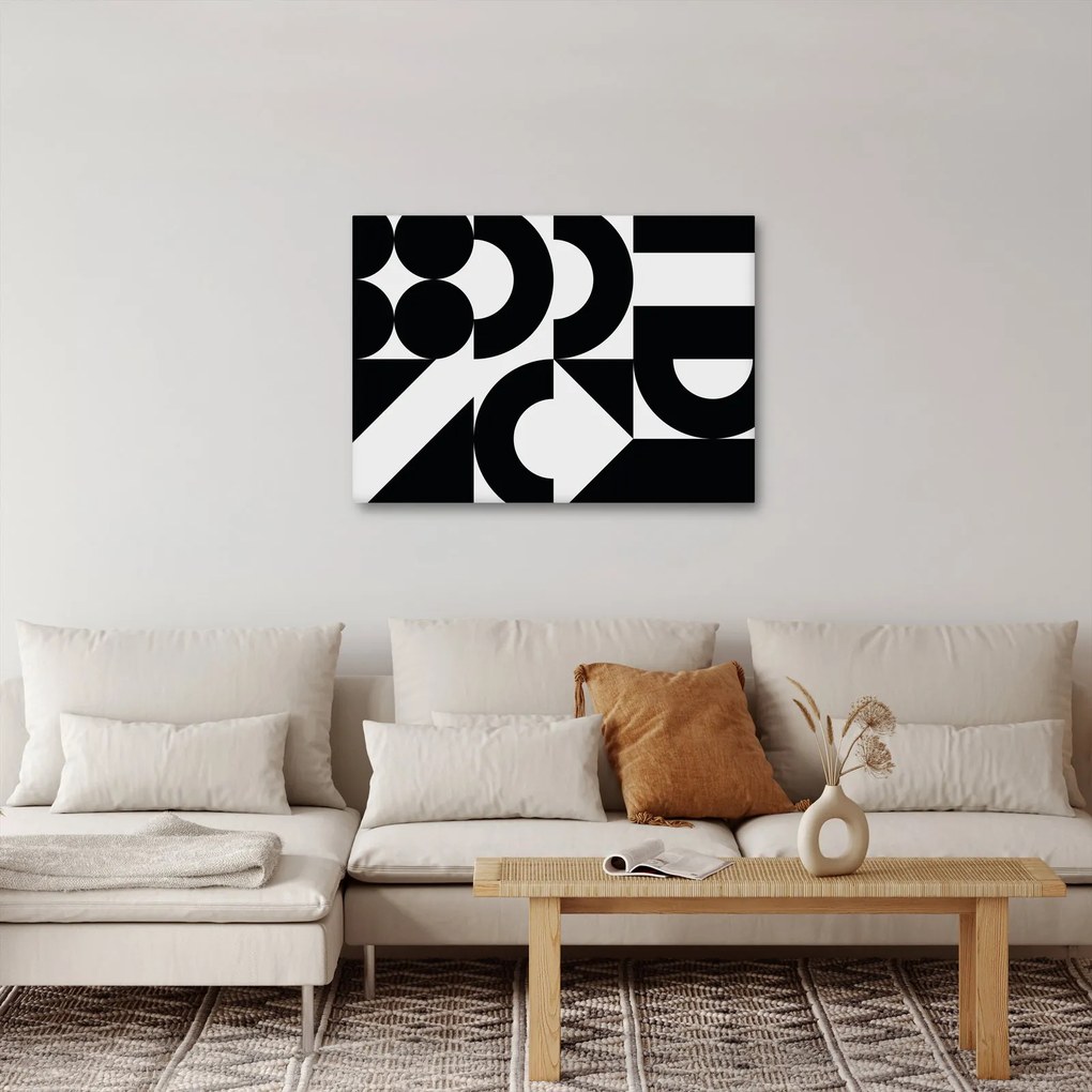 Obraz - Geometrická abstrakcia N⁰2 (70x50 cm)