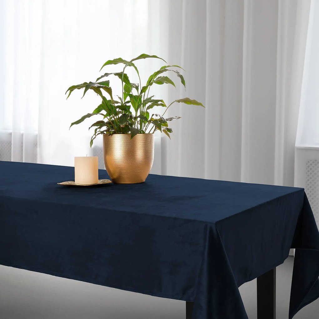 Velúrový obrus SOFT granátový Rozmer: 40x180 cm