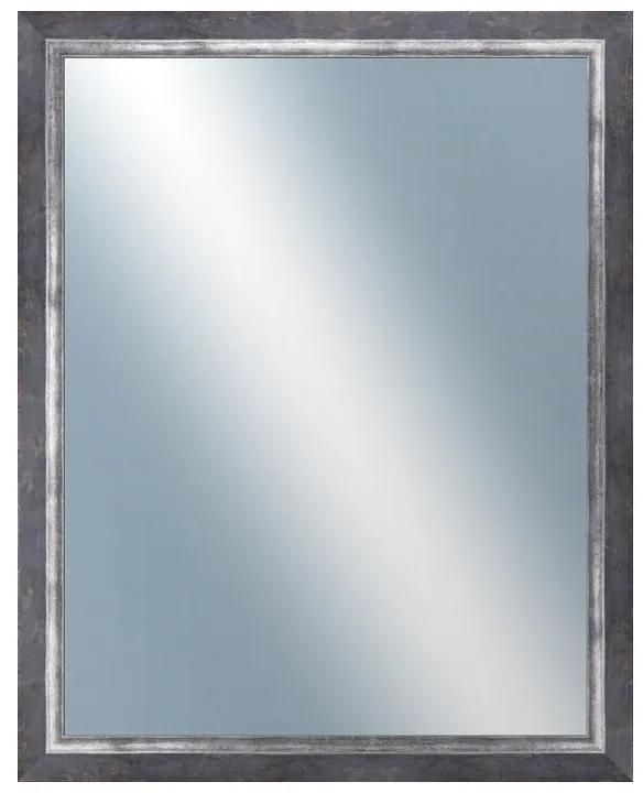 DANTIK - Zrkadlo v rámu, rozmer s rámom 40x50 cm z lišty IVANETE šedá (2941)