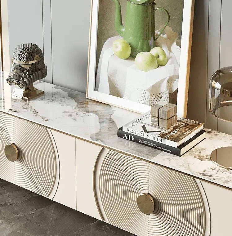 EXKLUZÍVNY TV STOLÍK LARKIN 200 cm