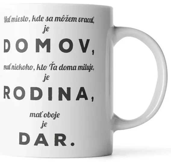 Sablio Hrnček Domov 5 - 330 ml - standard