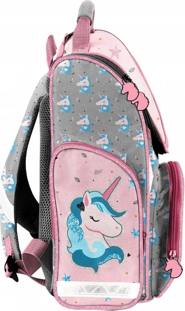 6-prvková školská súprava z najnovšej kolekcie pre dievčatko s jednorožcom