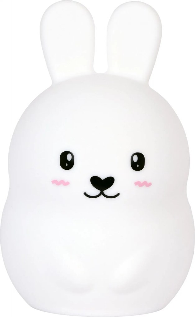 Nočná LED lampička s diaľkovým ovládačom ZAJAČIK