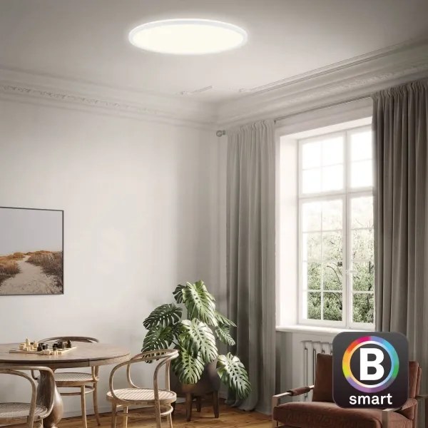 Brilo - LED Stmievateľné stropné svietidlo SLIM LED/22W/230V Wi-Fi Tuya + DO