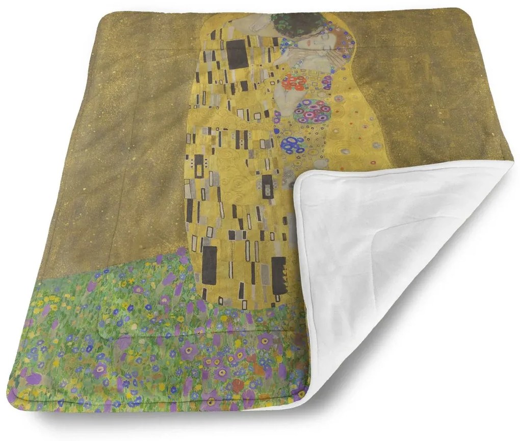 Sablio Deka pre bábätko Bozk - Gustav Klimt - 90x120 cm