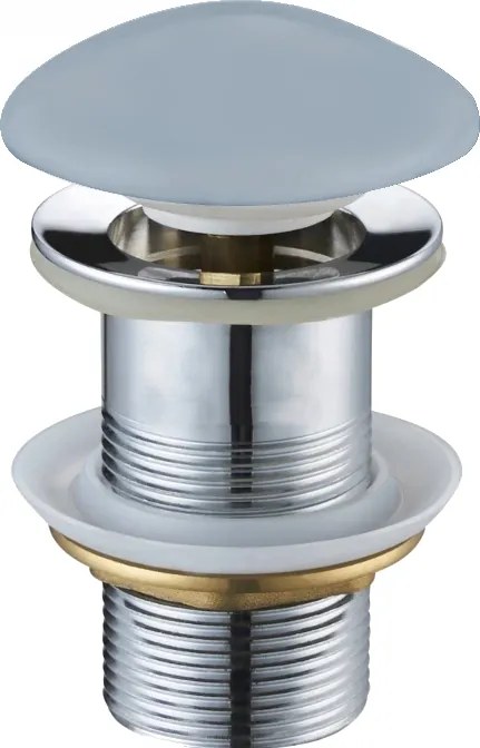 Mexen klik-klak výpusť okrúhla, sivomodrý keramický mat - 79910-69