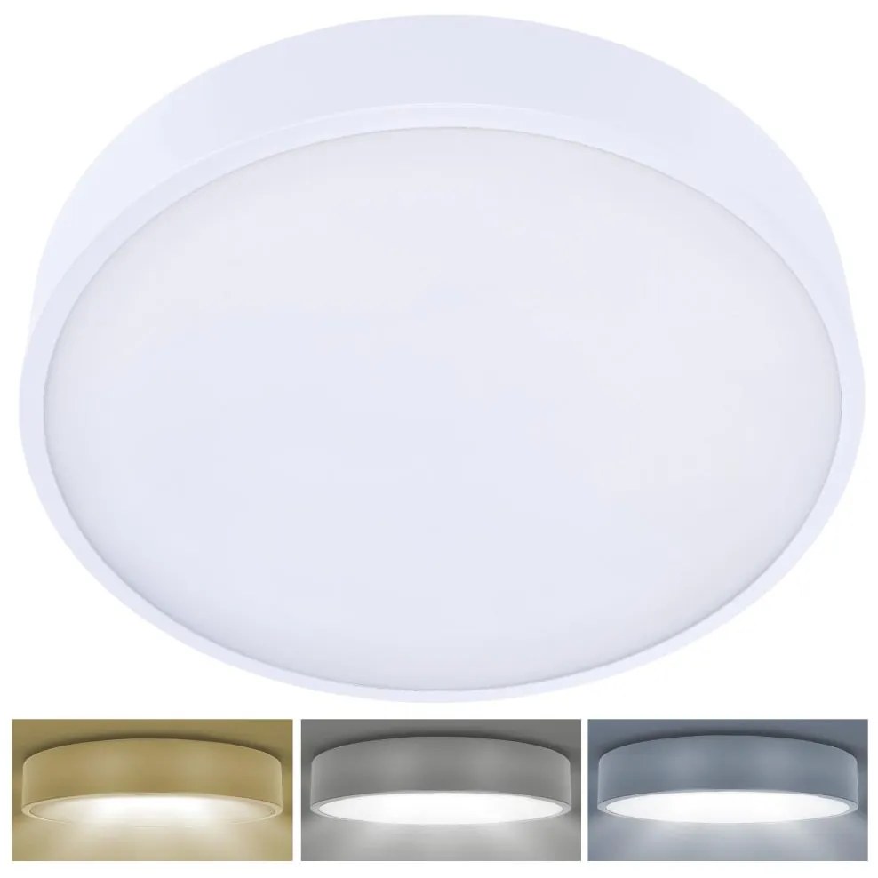 Brilagi - LED Stropné svietidlo POOL LED/48W/230V 3000/4500/6000K pr. 40 cm biela BG0528