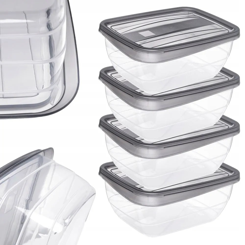 Škatuľky na jedlo 4 ks Vedo - Curver