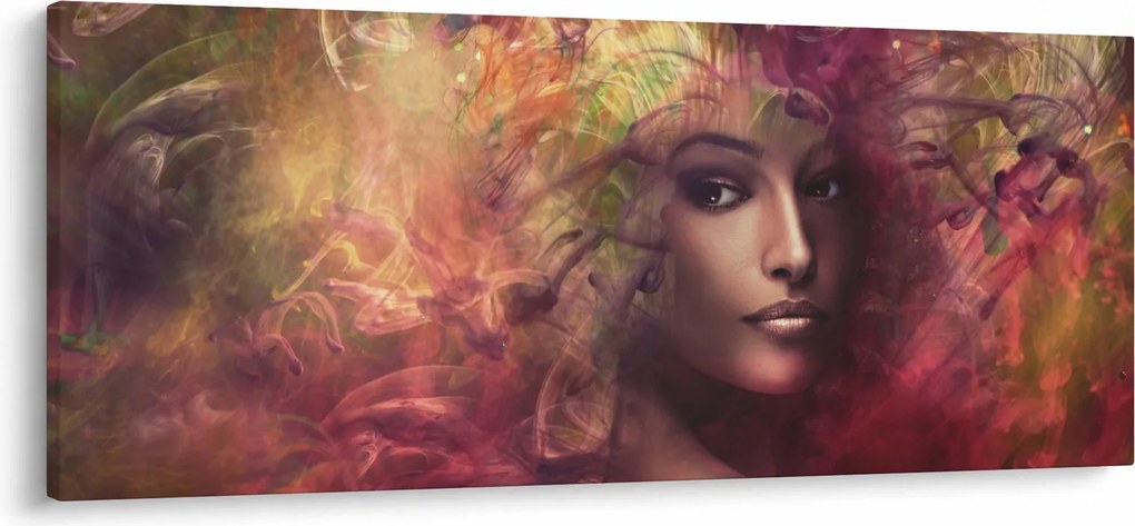 Obraz - Fantasy žena (120x50 cm)