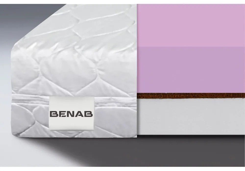 Tvrdý/stredne tvrdý penový obojstranný detský matrac 90x200 cm Coco Dreamer – BENAB