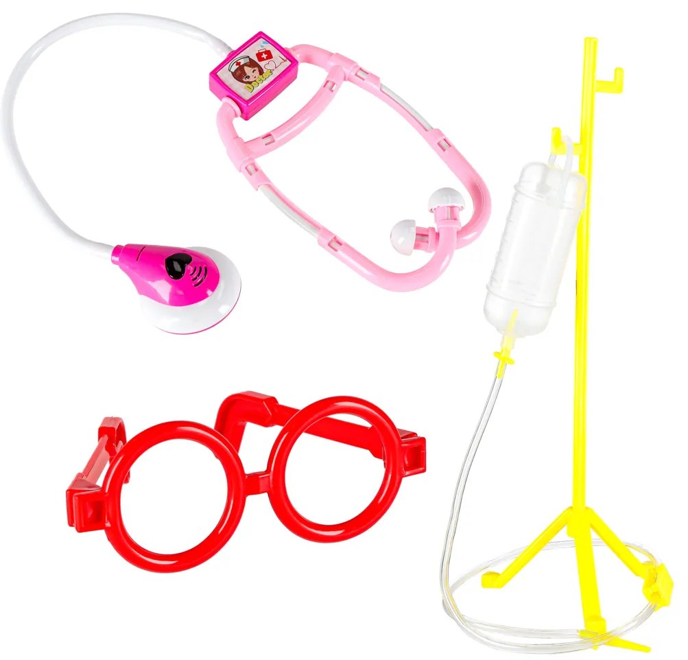 KIK Lekársky kufor sada malý lekár zvuk 35 prvkov