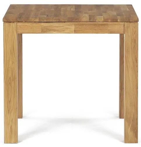 Autronic BONTEC Jedálenský stôl 80x80cm, masív, prírodný, DS-H080 DUB Farba: Prírodné