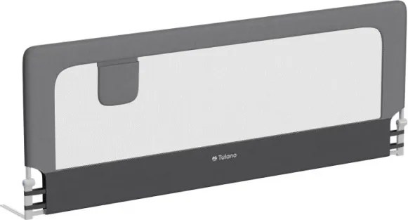 Bezpečnostná zábrana na posteľ Cover 30 sivá 200 cm