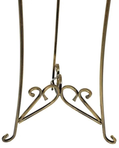 Stojan na kvety 88x28 cm zlatá