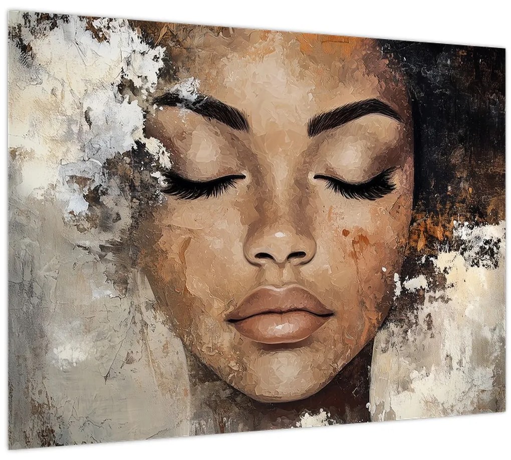 Obraz - Portrét ženy (70x50 cm)